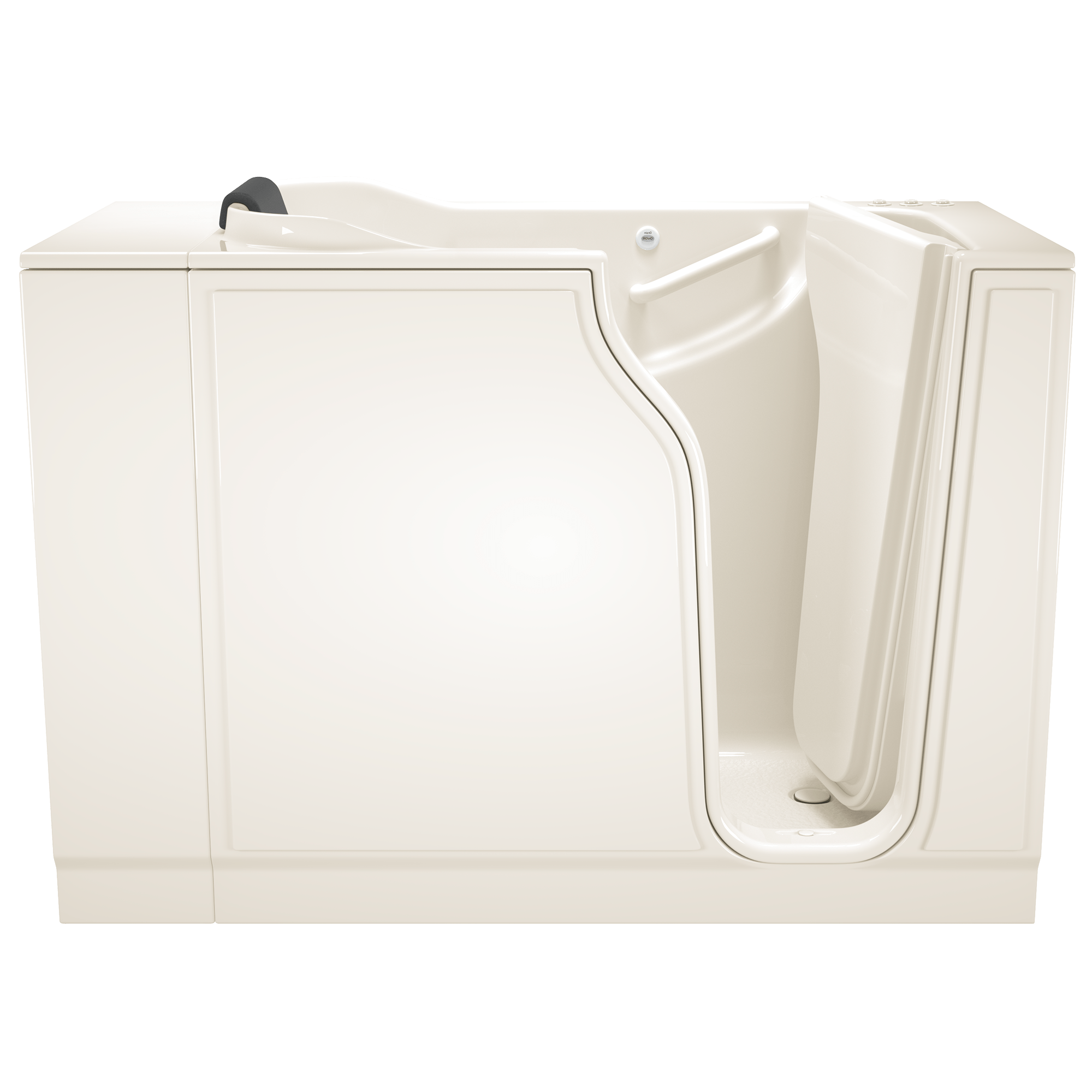 Gelcoat Premium Series 30 x 52 -Inch Walk-in Tub With Combination Air Spa and Whirlpool Systems - Right-Hand Drain